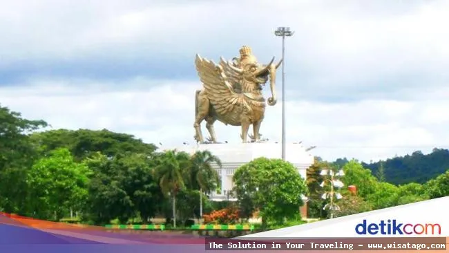 wisata Pulau Kumala, keindahan alam
