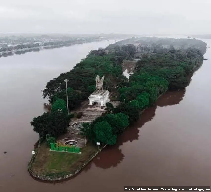 wisata Pulau Kumala yang mempesona