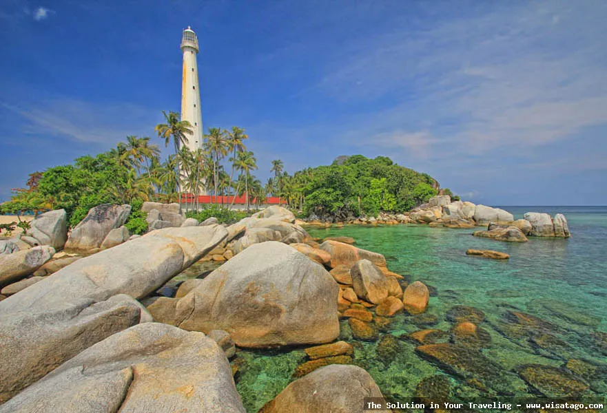 Wisata Pulau Lampu, pemandangan eksotis