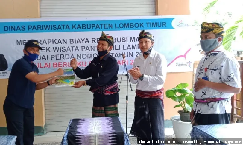 Wisata Pulau Lampu, pemandangan eksotis