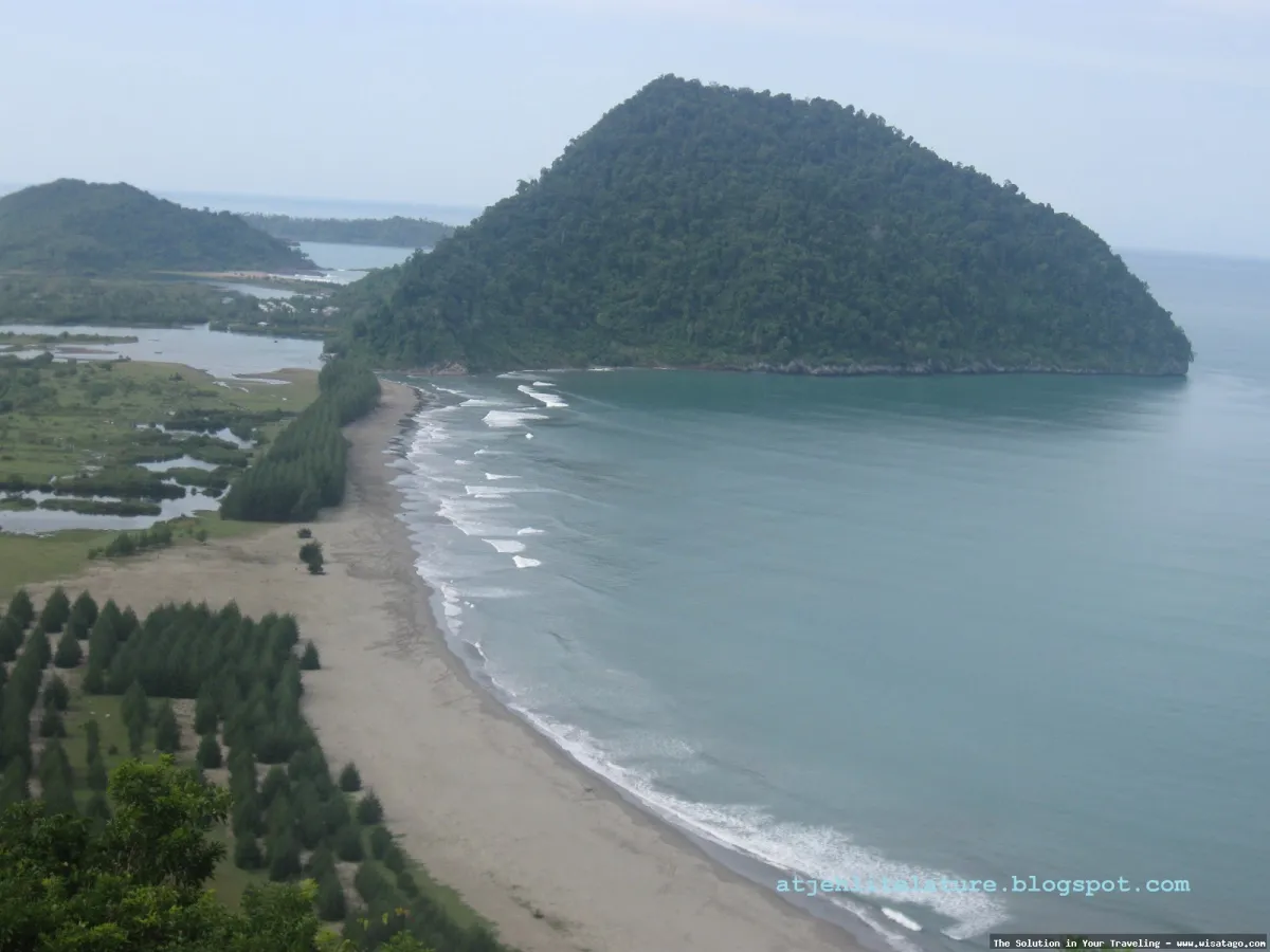 wisata Pulau Lampu, pemandangan indah