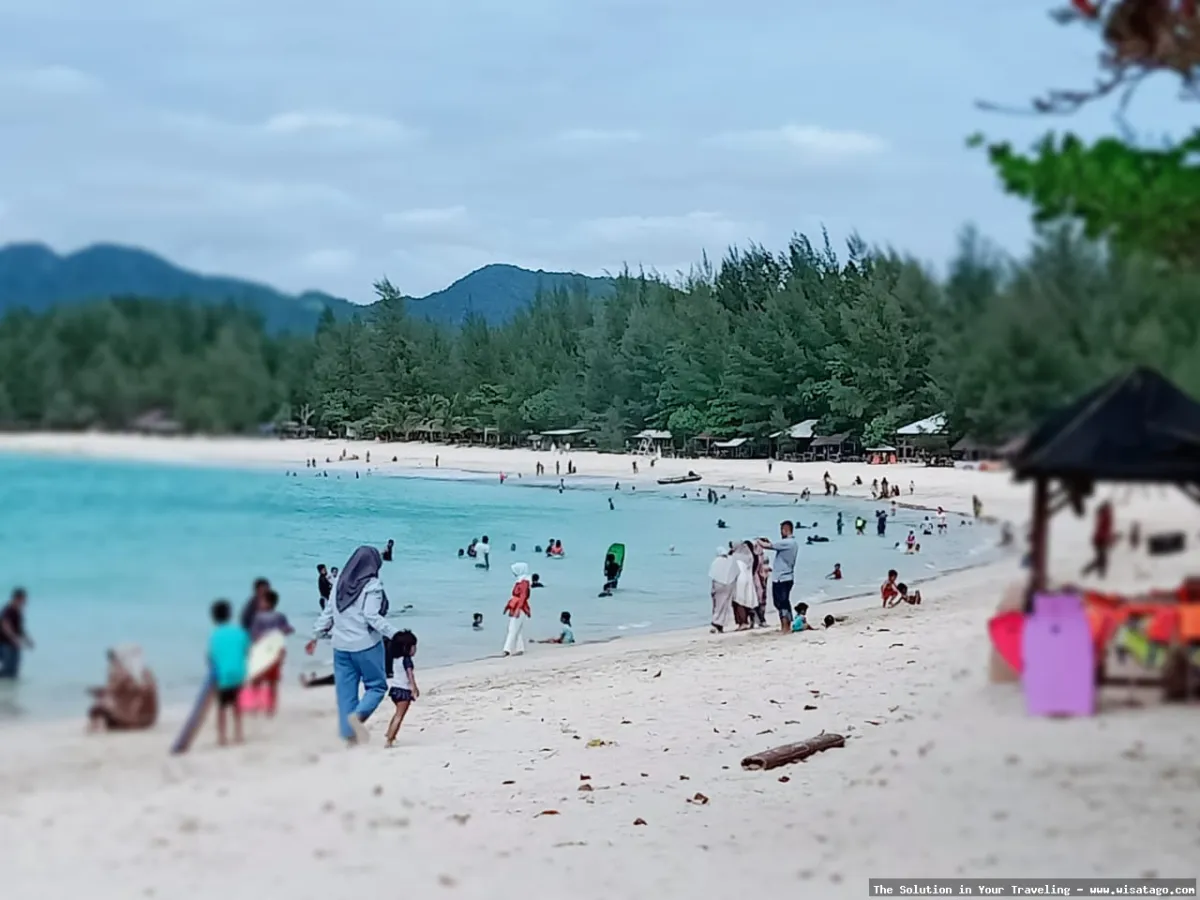 wisata Pulau Lampu, pemandangan eksotis