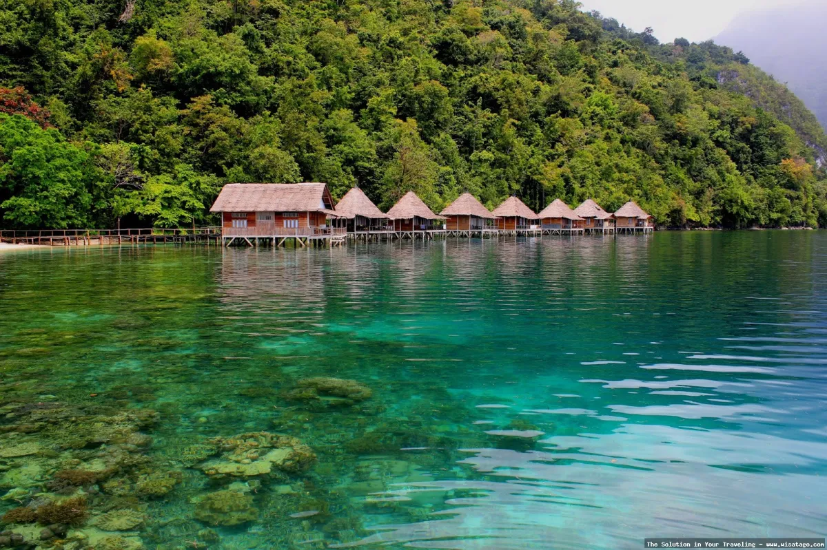 Wisata Pulau Laut, pantai berpasir putih