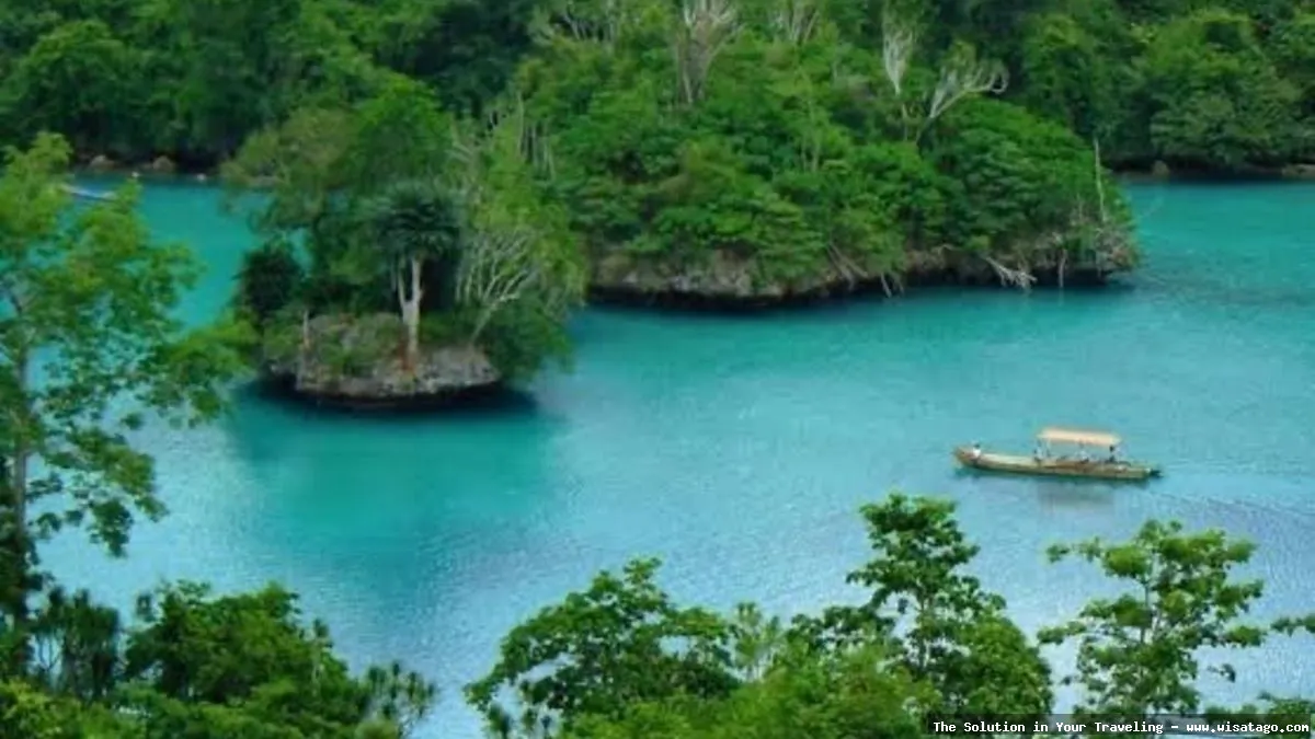 Wisata Pulau Muna, pantai berpasir putih