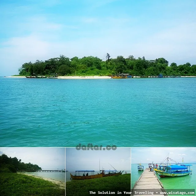 Wisata Pulau Panjang, pantai yang indah