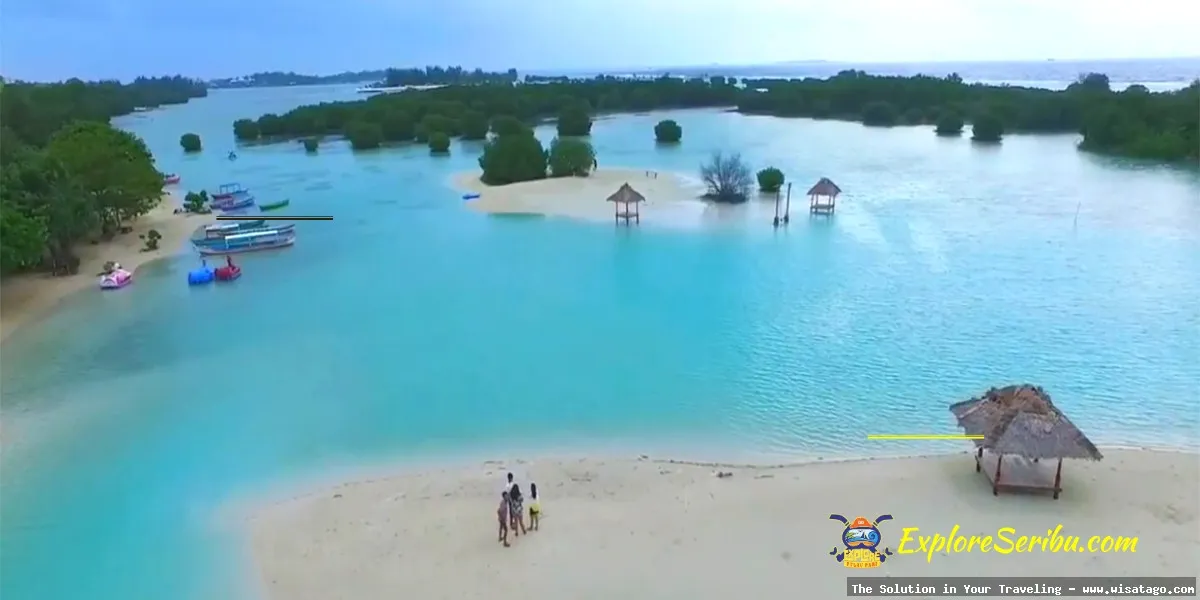 wisata Pulau Pasir yang memukau