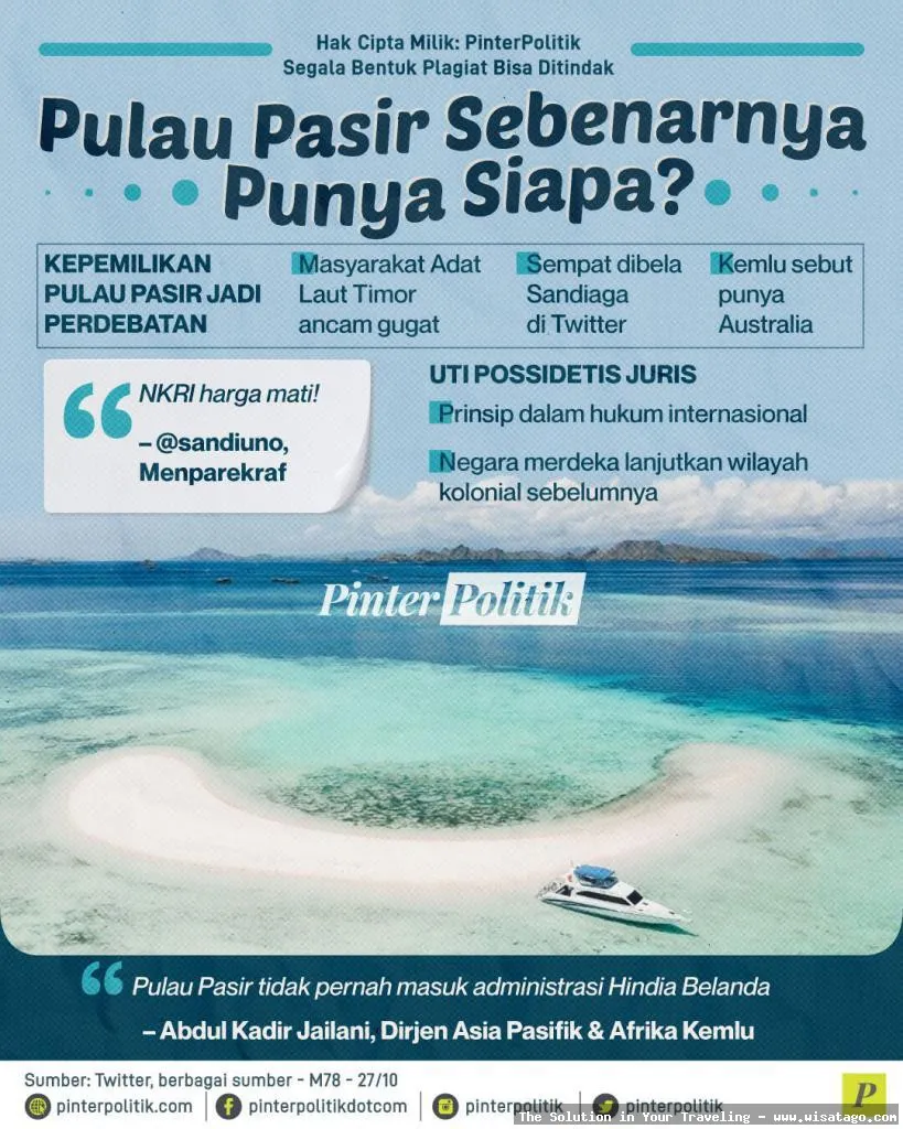 wisata Pulau Pasir yang menawan