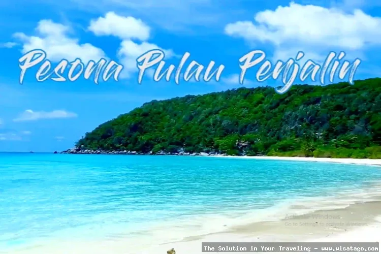 Wisata Pulau Penjalin, pantai eksotis.