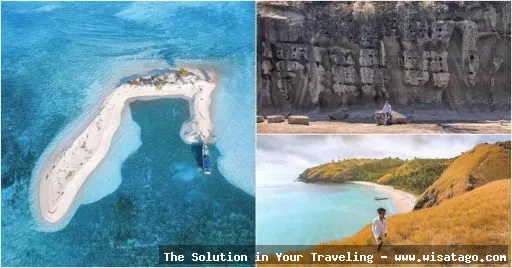wisata Pulau Selayar, pantai berpasir putih