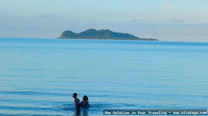 wisata Pulau Senoa yang memukau