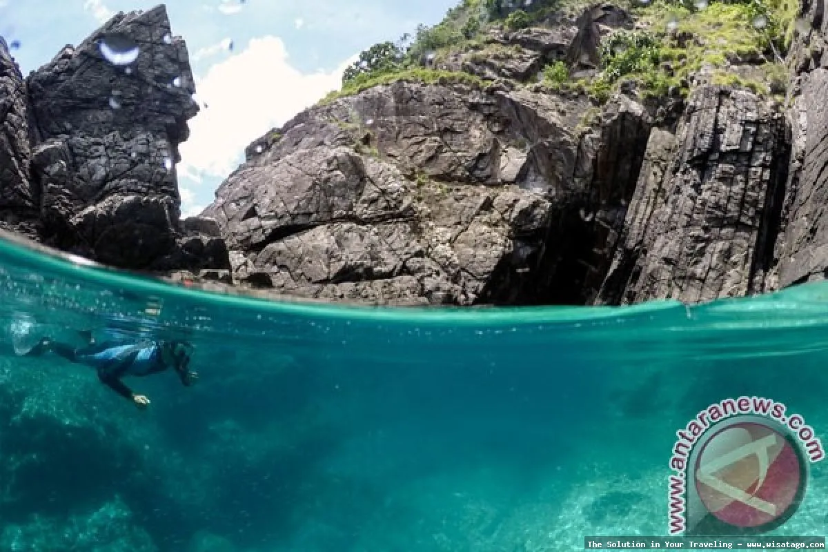 Wisata Pulau Senoa, pemandangan indah