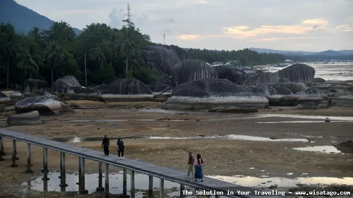 Wisata Pulau Senoa, pemandangan memesona