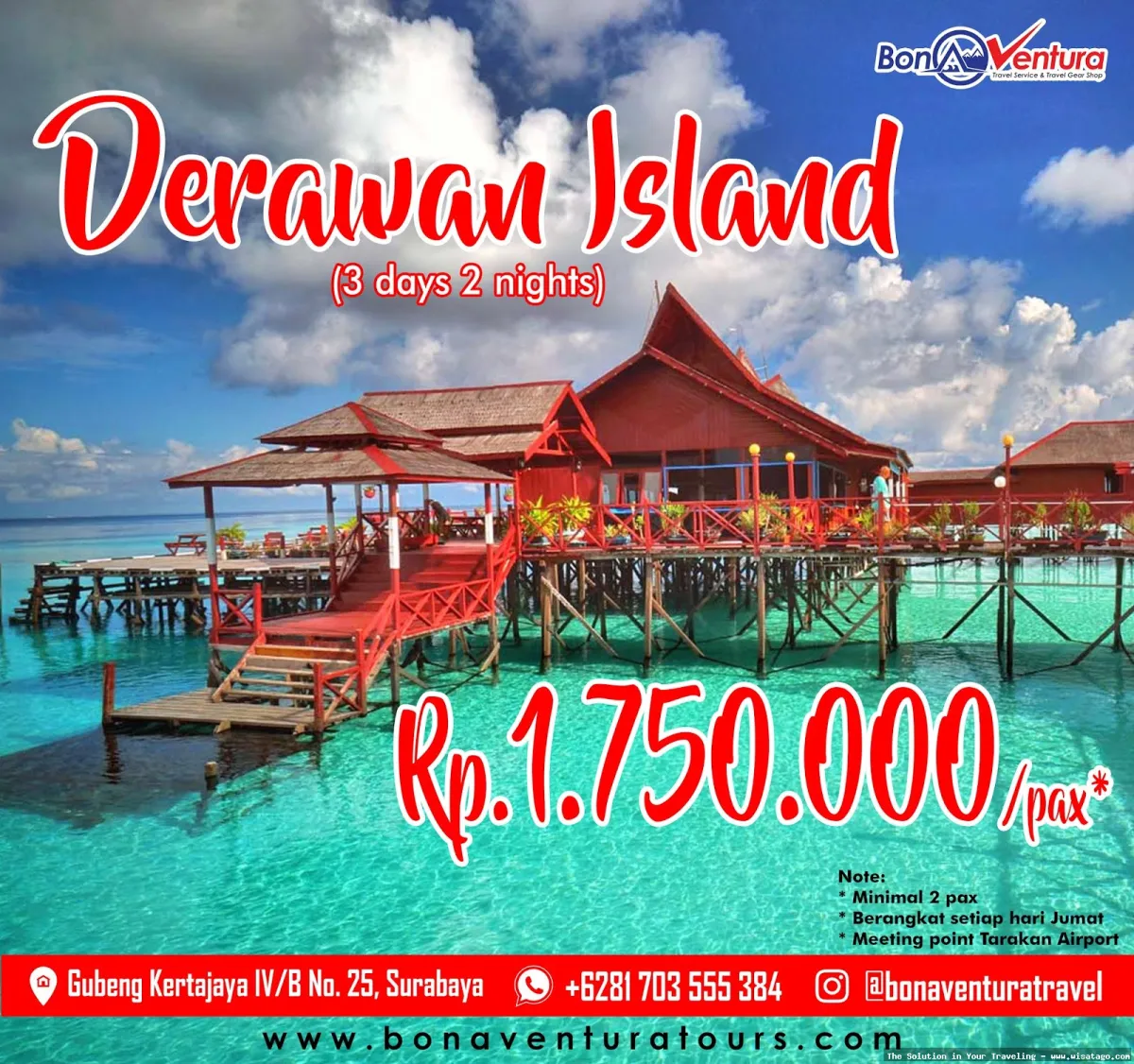 Wisata Pulau Serak: pantai pasir putih