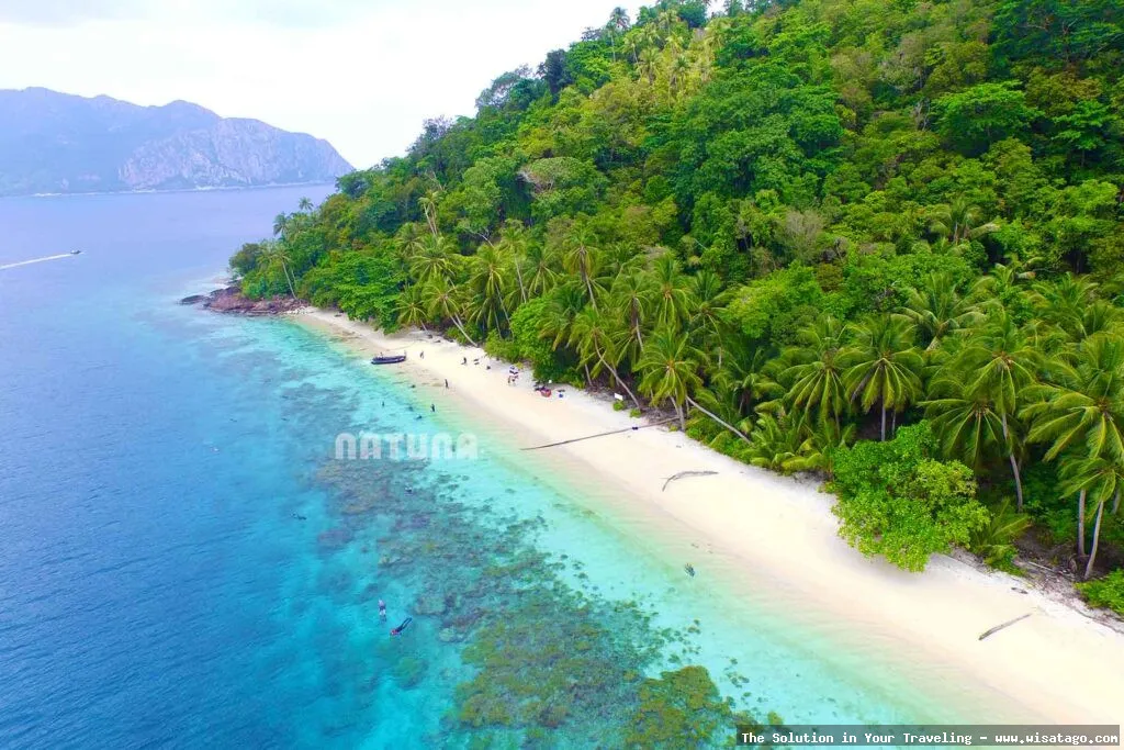 Wisata Pulau Setai yang menawan.