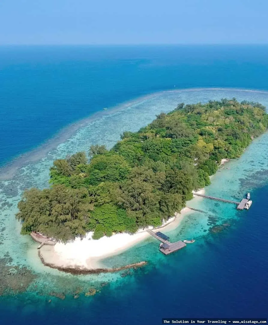 Wisata Pulau Setai, pantai eksotis.