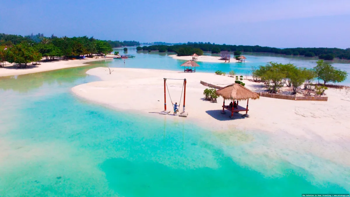 Wisata Pulau Setai yang memukau.