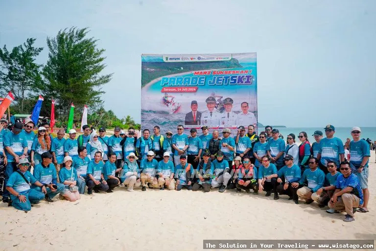 Wisata Pulau Subi, pantai yang indah