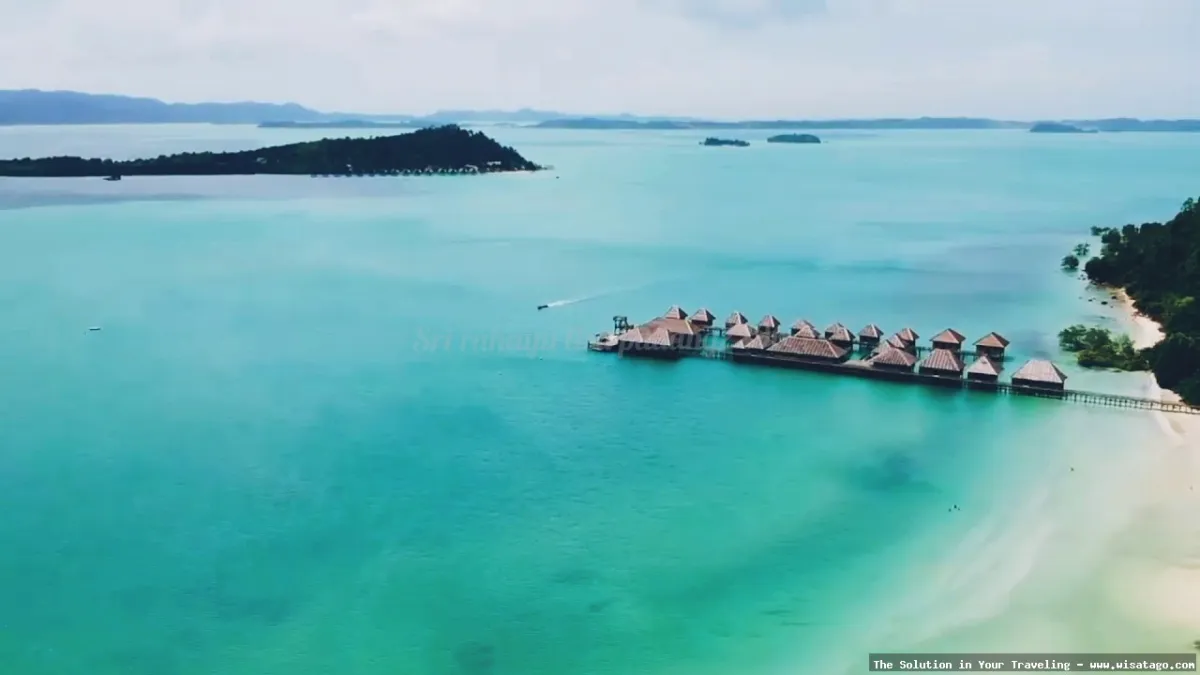 Wisata Pulau Telunas, pantai eksotis Indonesia