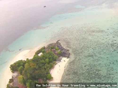 Wisata Pulau Temawan, pantai yang indah