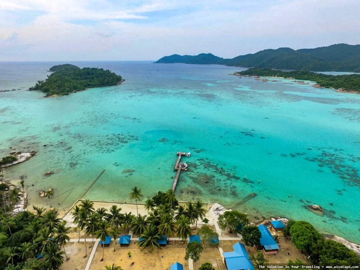 wisata Pulau Temawan yang menawan
