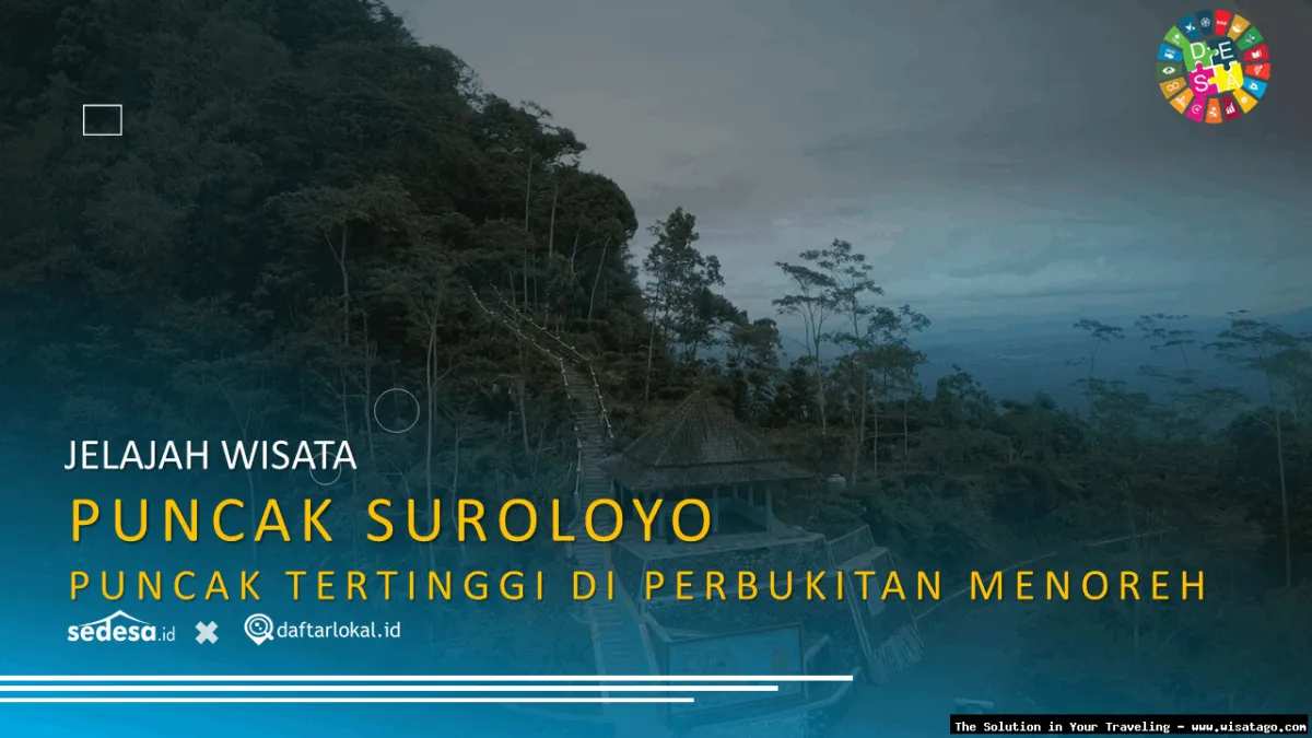 wisata Puncak Suroloyo, pemandangan memukau