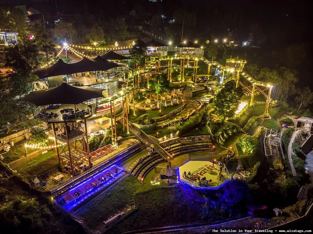 Wisata Punclut Bandung, pemandangan indah.