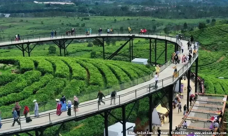 Wisata Punclut Bandung, pemandangan indah