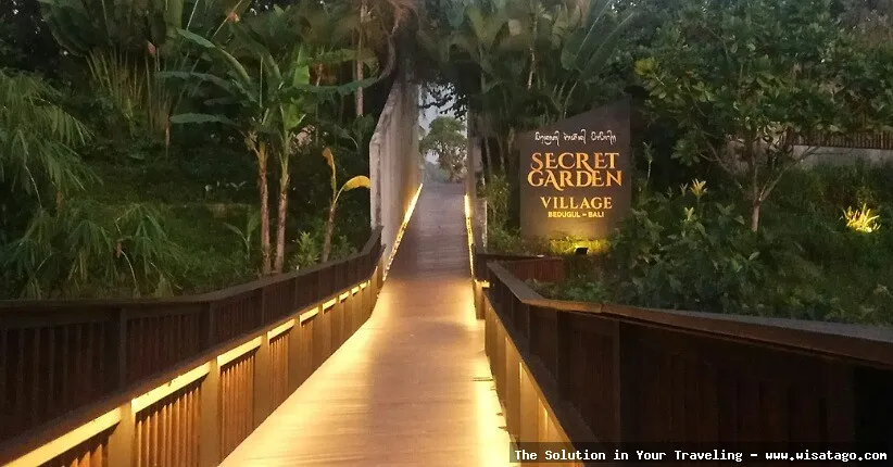 Wisata Secret Garden Village yang indah