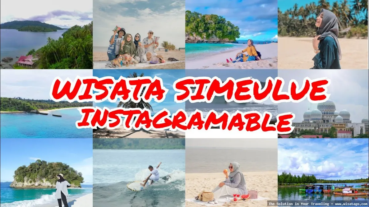 Wisata Simeulu: pantai berpasir putih