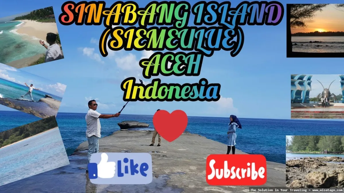 wisata SinabangSimeulueAceh: pantai yang memukau