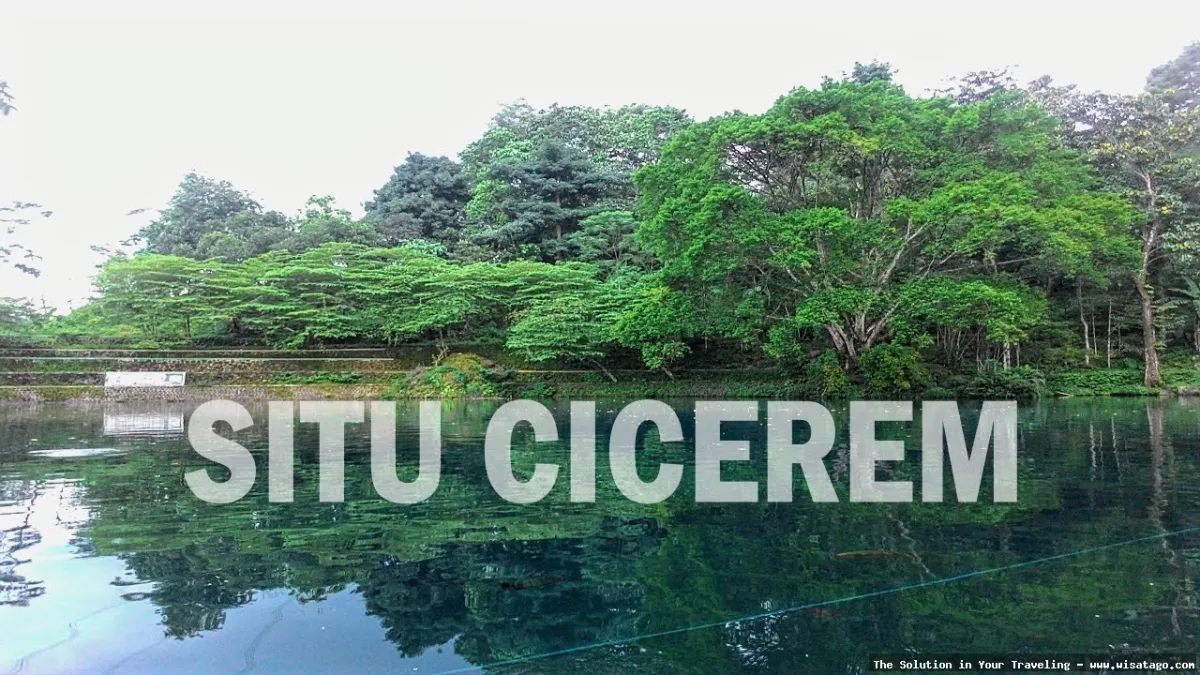 Wisata Situ Cicerem yang menawan