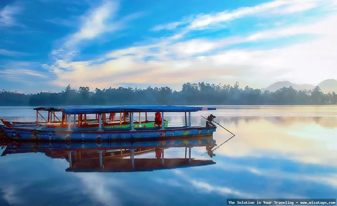 wisata Situ Cileunca yang menawan