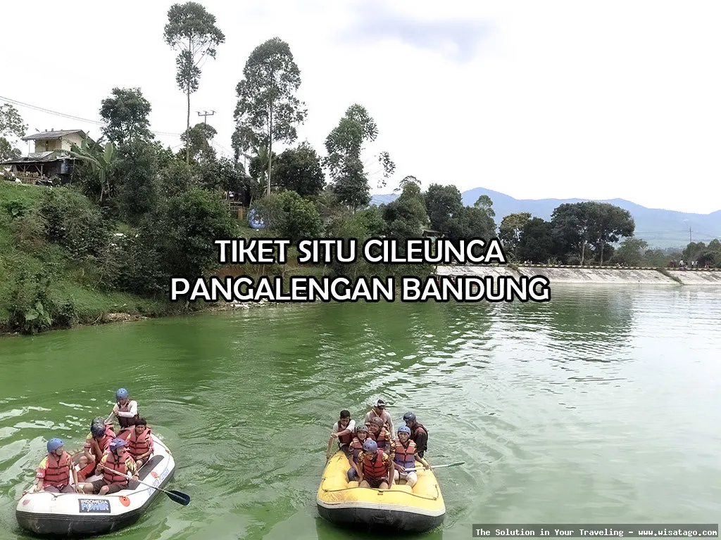 Wisata Situ Cileunca yang menawan.