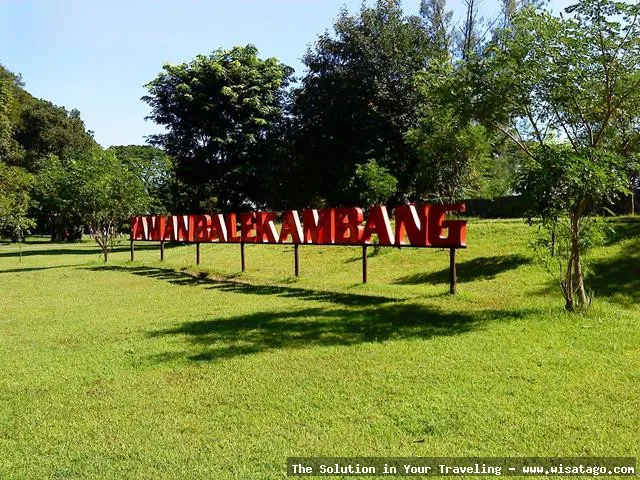 wisata Taman Balekambang yang asri