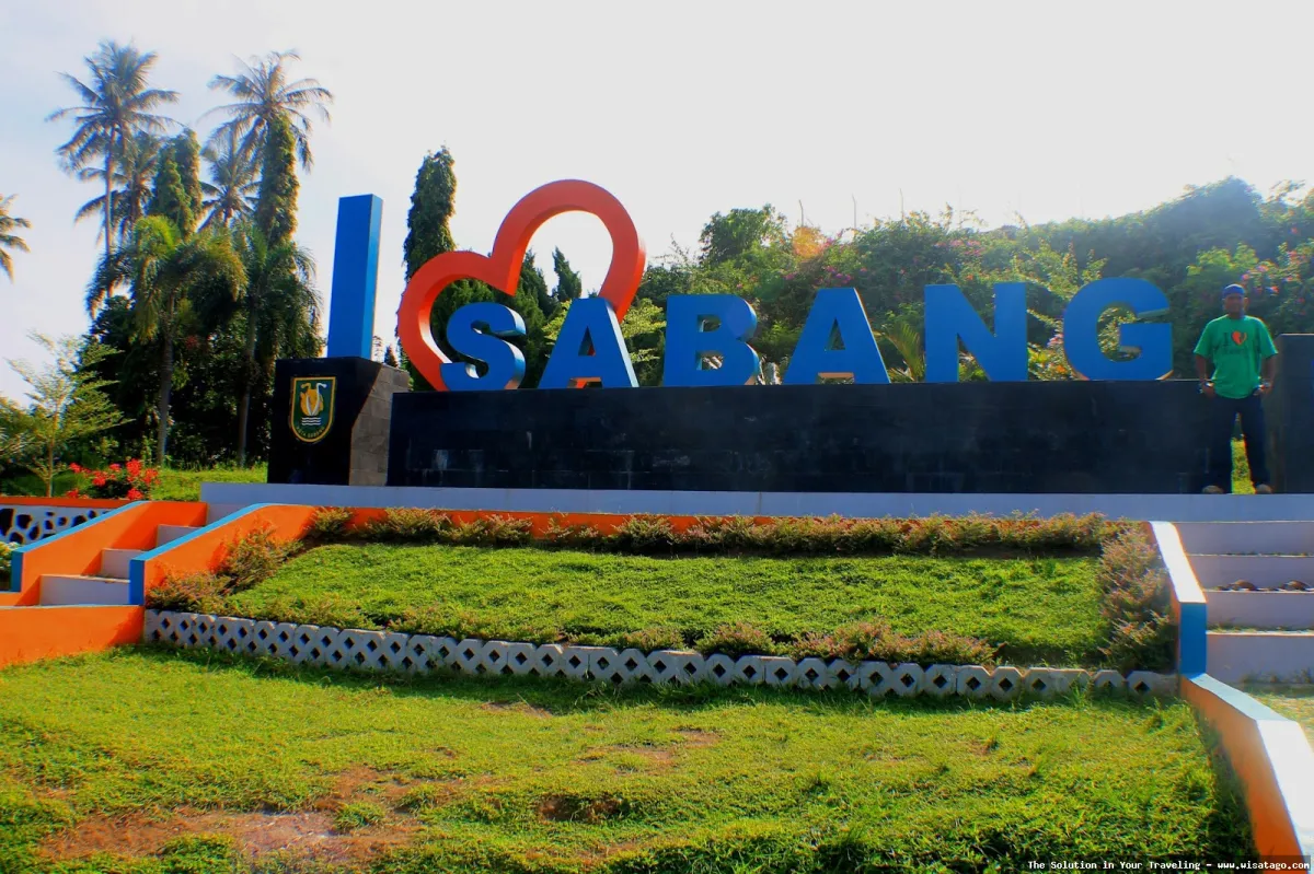 wisata Taman I Love Sabang indah