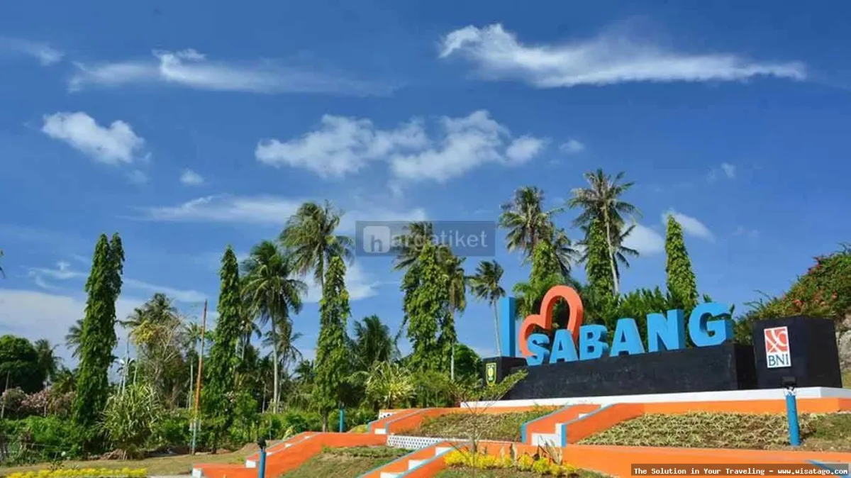 wisata Taman I Love Sabang indah