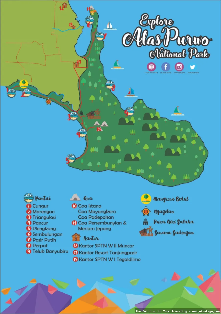 wisata Taman Nasional Alas Purwo nan eksotis