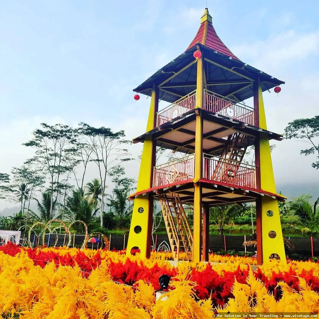 wisata Taman Pagoda Dabo Singkep indah