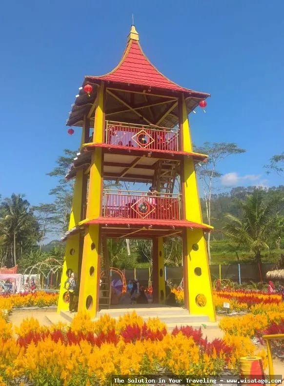 Wisata Taman Pagoda Dabo Singkep indah