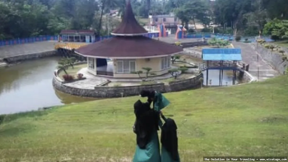 wisata Taman Pagoda Dabo Singkep indah