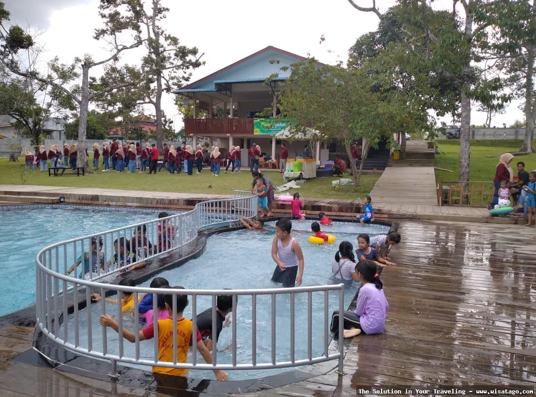 wisata Taman Pagoda Dabo Singkep indah