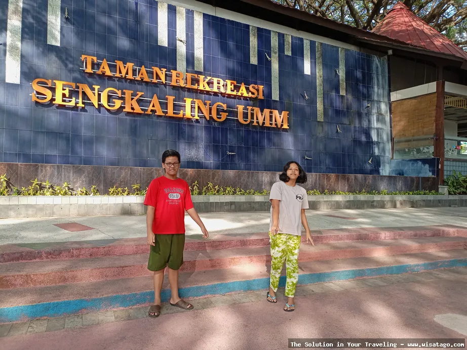 Wisata Taman Ria Sengkaling yang asri