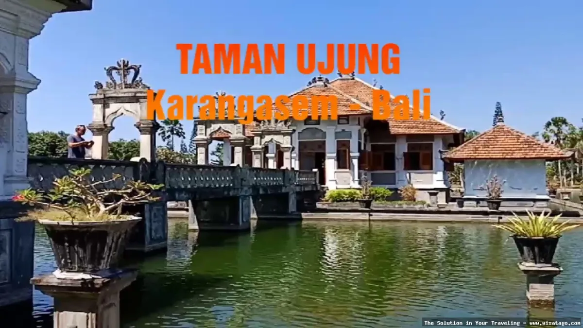 Wisata Taman Ujung Karangasem yang indah