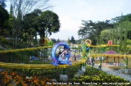 wisata Taman Wisata Tlogomas yang asri