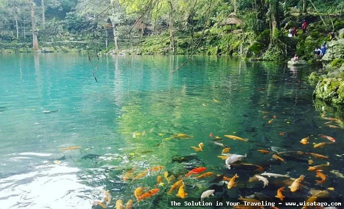 Wisata Telaga Biru yang memukau