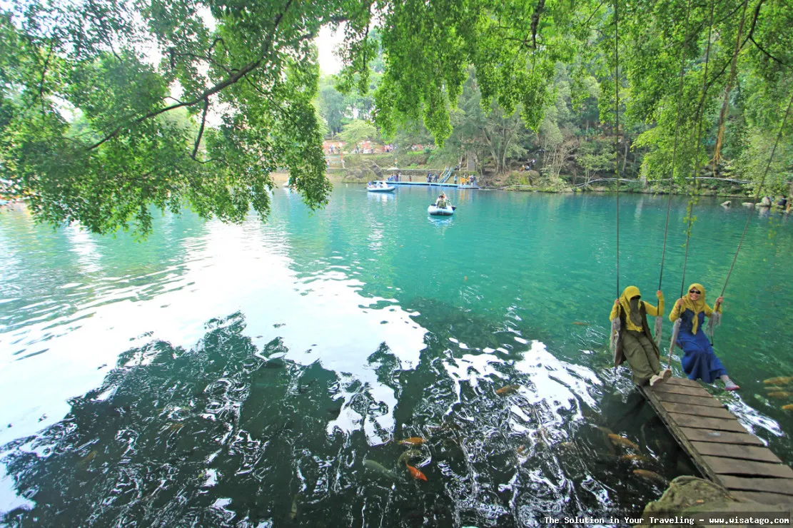 Wisata Telaga Biru yang memukau