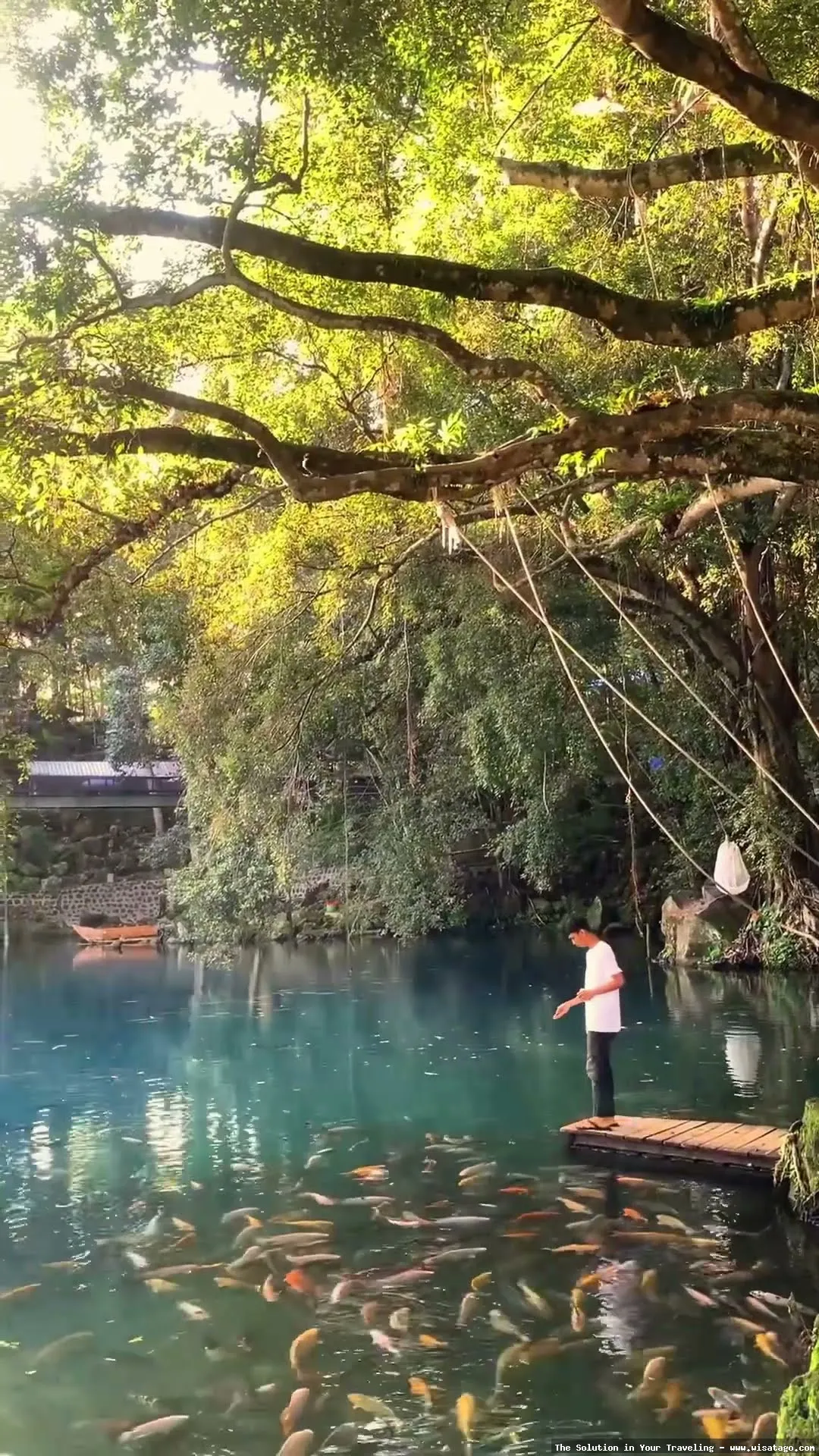 Wisata Telaga Nila, danau yang indah