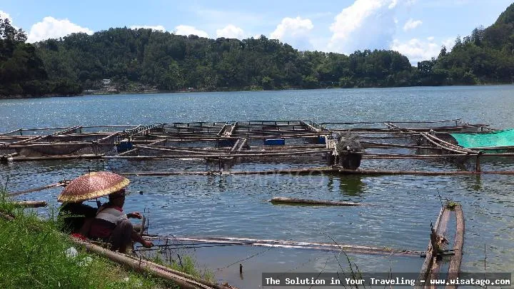 Wisata Telaga Nila yang memesona.