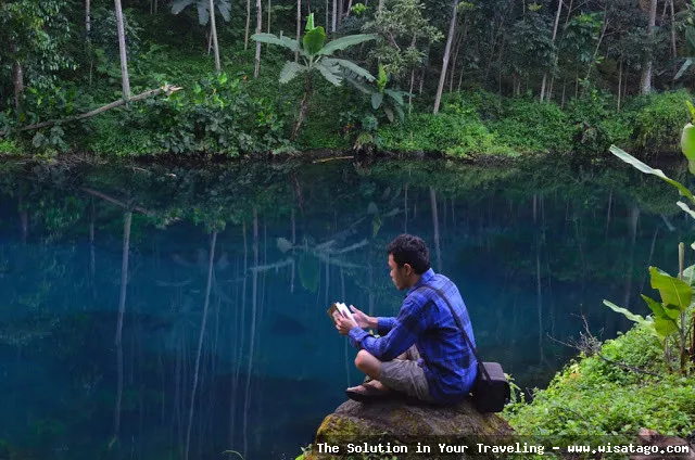 wisata Telaga Nila yang memesona