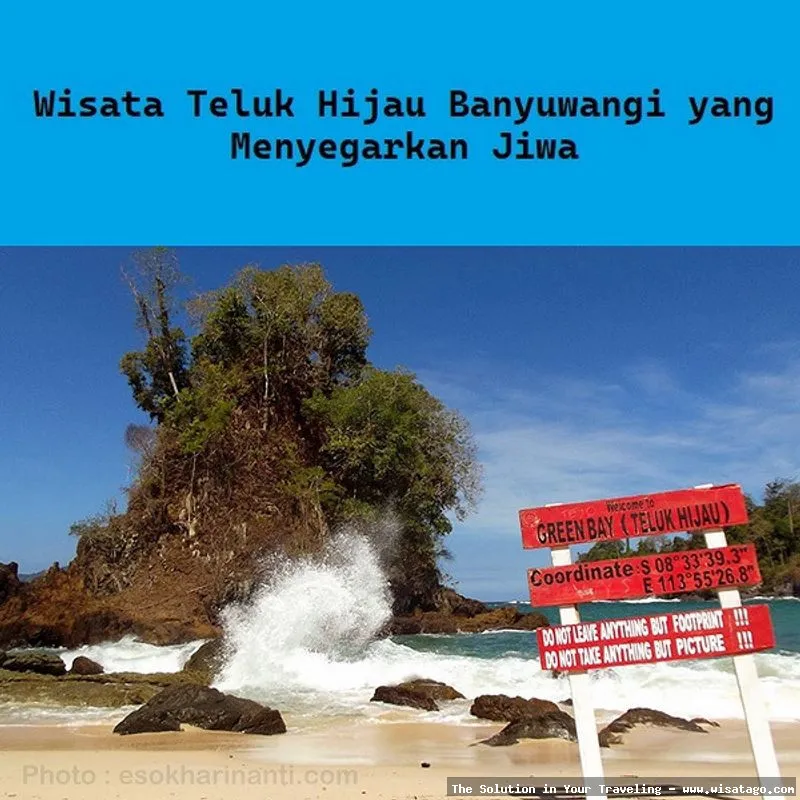 wisata Teluk Hijau, pantai menawan